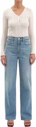 Daze City Straight High Rise Jeans In Be Mine Vintage