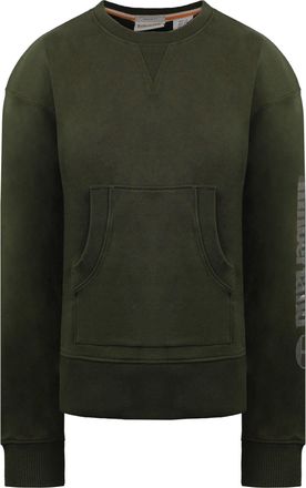 Timberland Linear Iridescent Womens Green Sweater Cotton - Size X-Large