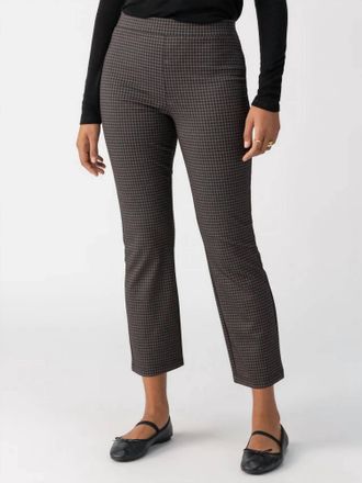 Sanctuary Carnaby Kick Crop Pants In Shadow Check