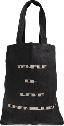 Rick Owens Shopper Bag - unisex - Shoppers - Zwart - ONE Size - Katoen - Tassen