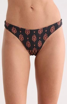 Maaji Sublimity Reversible Bikini Bottoms in Black at Nordstrom Rack, Size Medium