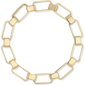 Bony Levy 14K Gold Link Chain Bracelet in 14K Yellow Gold at Nordstrom, Size 7