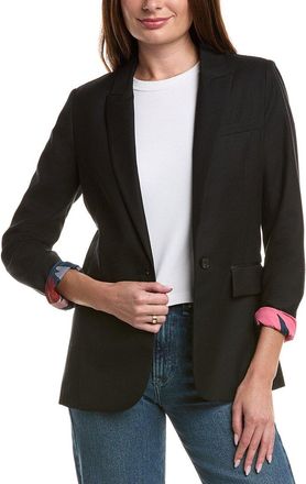 Johnny Was Korei Relaxed Wool-Blend Blazer