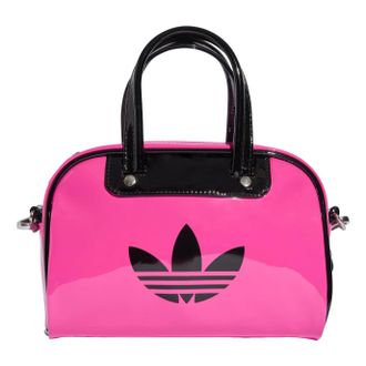 adidas (WMNS) adidas Adicolor Mini Bowling Bag Semi Lucid Fuchsia JX0249