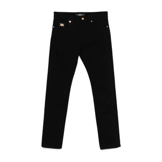 Versace Heren, Jeans, Zwart, Maat: W32 Denim
