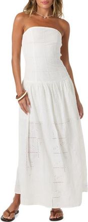 O'Neill Maisie Strapless Sundress in White at Nordstrom, Size X-Small