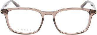 Gucci Glasses, unisex, Brown, Size: ONE SIZE Glasses