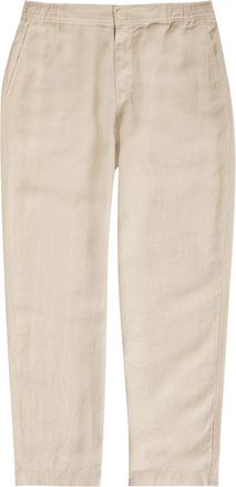 Wax London Kurt Tapered-leg Linen Trousers - Beige - XL