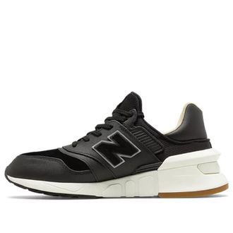 New Balance 997S Black Saffiano Leather MS997RB