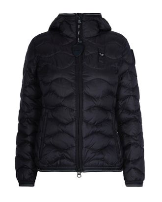 Blauer Black Camelia Quilted Water-Repellent Down Jacket