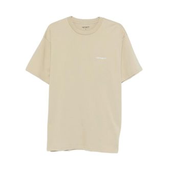 Carhartt Work in Progress Carhartt Wip, T-Shirts, male, Beige, Size: XL T-shirt