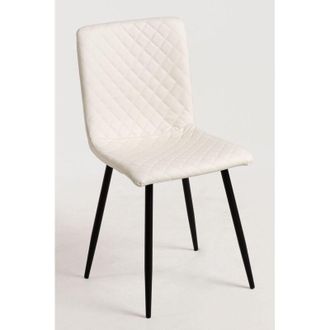 Regalos Miguel Sillas Comedor - Silla Rom Polipiel - Blanco