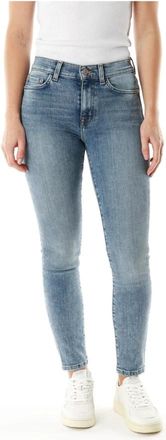 Current Elliott Stiletto Skinny Jeans - Dames - Skinny Jeans - Blauw - W27 - Katoen - Jeans