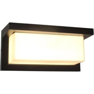 OEM Aplique Led De Exterior E27, Resistente Al Agua Ip65, De Aluminio, Luminaria Decorativa Para Jard&iacute;n, Patio, Hogar, Calle, Montaje En Pared, Bombilla N