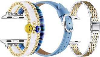 Posh Tech Set of 3 Apple Watch Watchbands in Multi Pack at Nordstrom