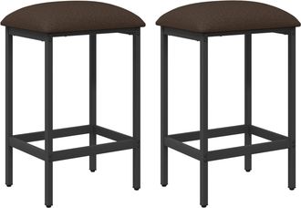 vidaXL Taburete De Bar 2 Uds. Topo 40 X 32 X 64 Cm Vidaxl