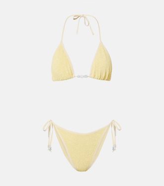 Hunza G Bikini Gina con perline