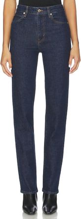 Frame Denim Ruler Slim Straight-Leg Jeans In Taboo