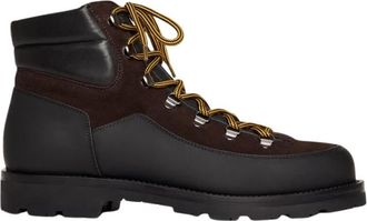 Scarosso Hermann Enkellaarzen - Heren - Veterlaarzen - Bruin - 44 EU - Leer - Schoenen