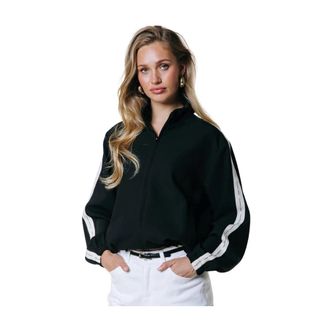 Colourful rebel Dames, Sweatshirts & Hoodies, Zwart, Maat: M