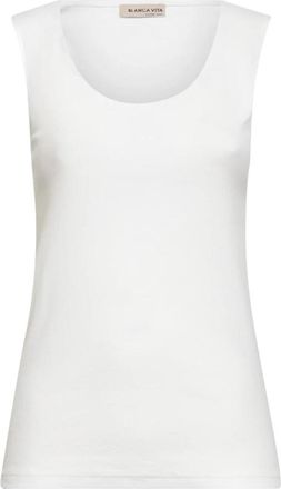 Blanca Vita Top - Dames - Tops zonder mouwen - Wit - 2XS - Tops