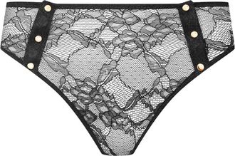 Maison Close Tanga a vita alta - Nero