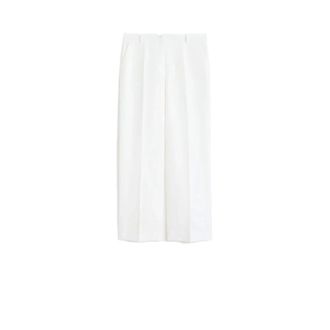 Max Mara Wkdmalizia Wide Trousers - female - Weekend Max Mara - Wide Trousers - White - 2XS - Trousers