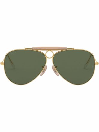 Ray-Ban Occhiali da sole modello aviator Shooter - Oro