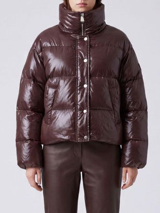 Pinko Piumino corto impermeabile in nylon trapuntato con cappuccio