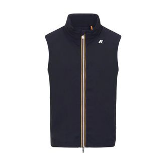 K-Way K-Way, Vests, male, Blue, Size: S Valen Stretch Nylon Jersey Vest