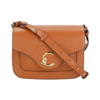 Coccinelle Cross Body Bags, female, Orange, Size: ONE SIZE C-Me Calf Cocker Shoulder Bag