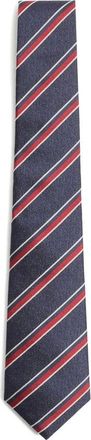 Valentino Garavani Jacquard Regimental Silk Tie