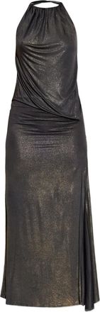 Diesel D-Karam jurk met halternek - Grijs