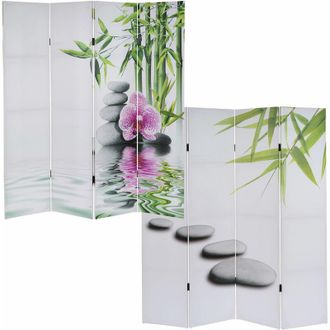 Hhg Hhg - Biombo Fotogr&aacute;fico T234, Mampara Certificada Mvg 180x160cm, Kho Samui