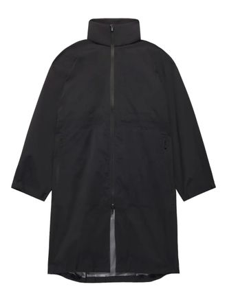 adidas turtleneck zip-front coat - unisex - Nylon - M - Black