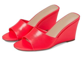 Farylrobin Faryl by Farylrobin Skye Sandals Womens Neon Pink Wedge Heel GAL986