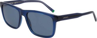 Lacoste L6025S 410 Mens Sunglasses Blue Size 56