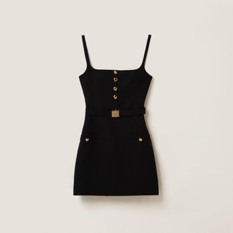 Miu Miu Grain de poudre mini-dress