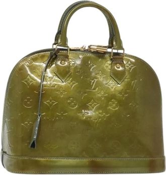 Louis Vuitton Pre-owned Handbags, female, Green, Size: ONE SIZE Pre-owned Vintage Hand Bag