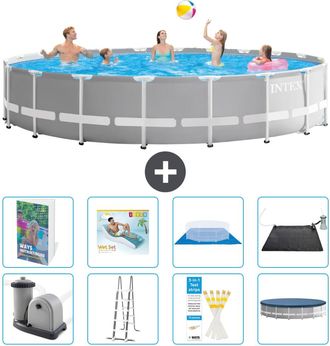 Intex Piscina Prism Frame Redonda - 610x132 Cm - 9-piezas S567