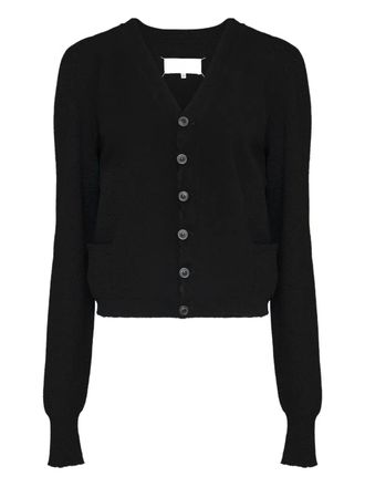 Maison Margiela wool cardigan - Black
