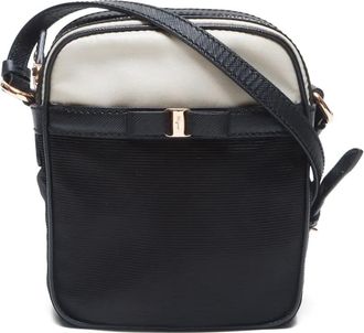 Ferragamo Borsa a spalla Vara in nylon 2010-2020 - Nero