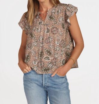 Dylan Wildflower Top In Multi