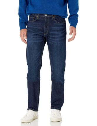 Levi's Herren 505 Regular-Fit Jeans, Nail Loop Knoten, Dunkles Indigo, Bundweite: 97 cm, beinl&auml;nge: 81 cm (38 W / 32 L)