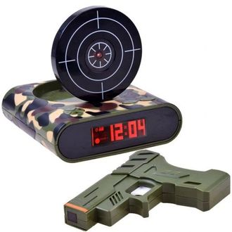 OEM Reloj Despertador Con Pistola, Reloj Con Esfera, Juego Za2486