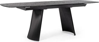 BIZZOTTO Bizzotto - Tavolo All Oliver Vetro 180-220X90