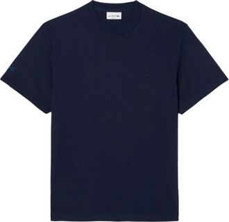 Lacoste Heren, Tops, Blauw, Maat: L