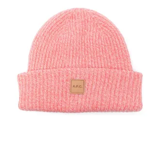 A.P.C. A.p.c., Accessoires, Dames, Roze, S, Wol, Bonnet Michelle
