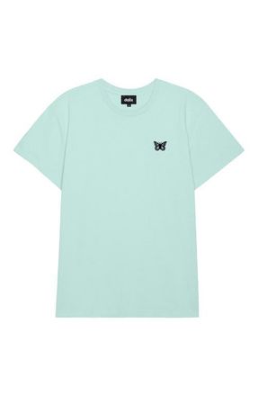 Dalix Womens Butterfly Lightweight Everyday Tee in Mint at Nordstrom, Size Xx-Large