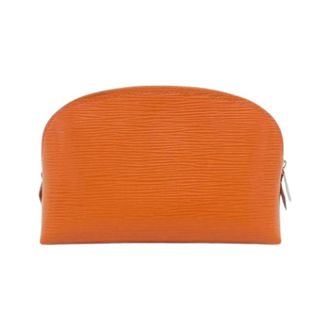 Louis Vuitton Pre-owned Pouch - Dames - Vintage Accessoires - Oranje - ONE Size - Leer - Vintage